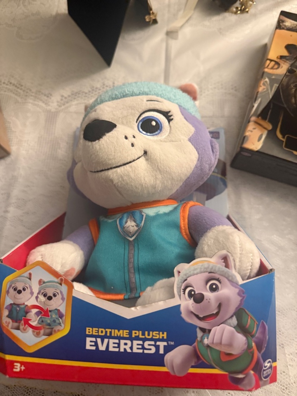 Paw Patrol Everest Plush in Purple and Teal